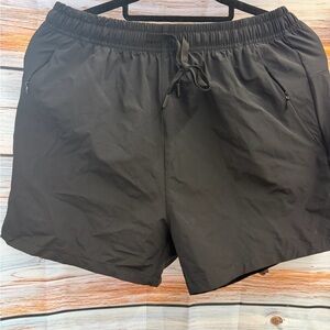 Men's Black Athletic Shorts